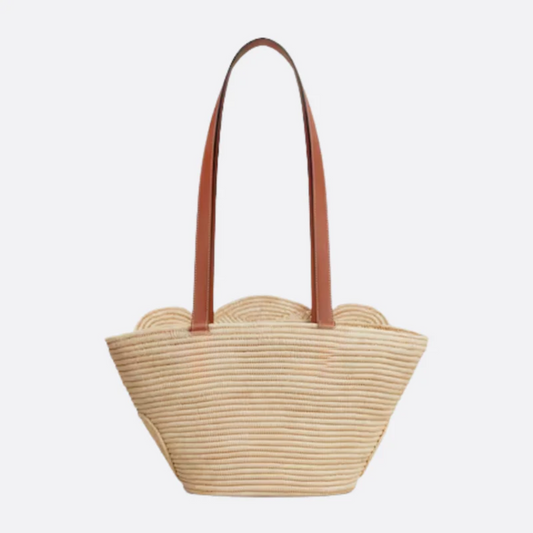 Woven Basket Bag