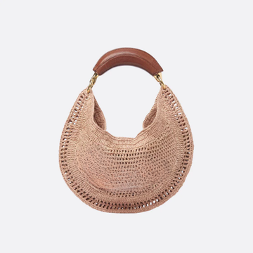 Raffia Shoulder Bag