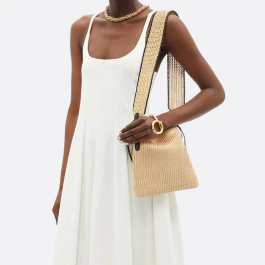 Woven Straw Bag