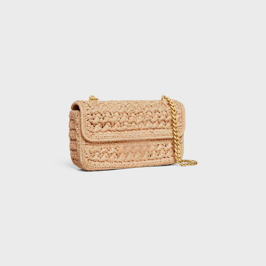 Raffia Chain Bag
