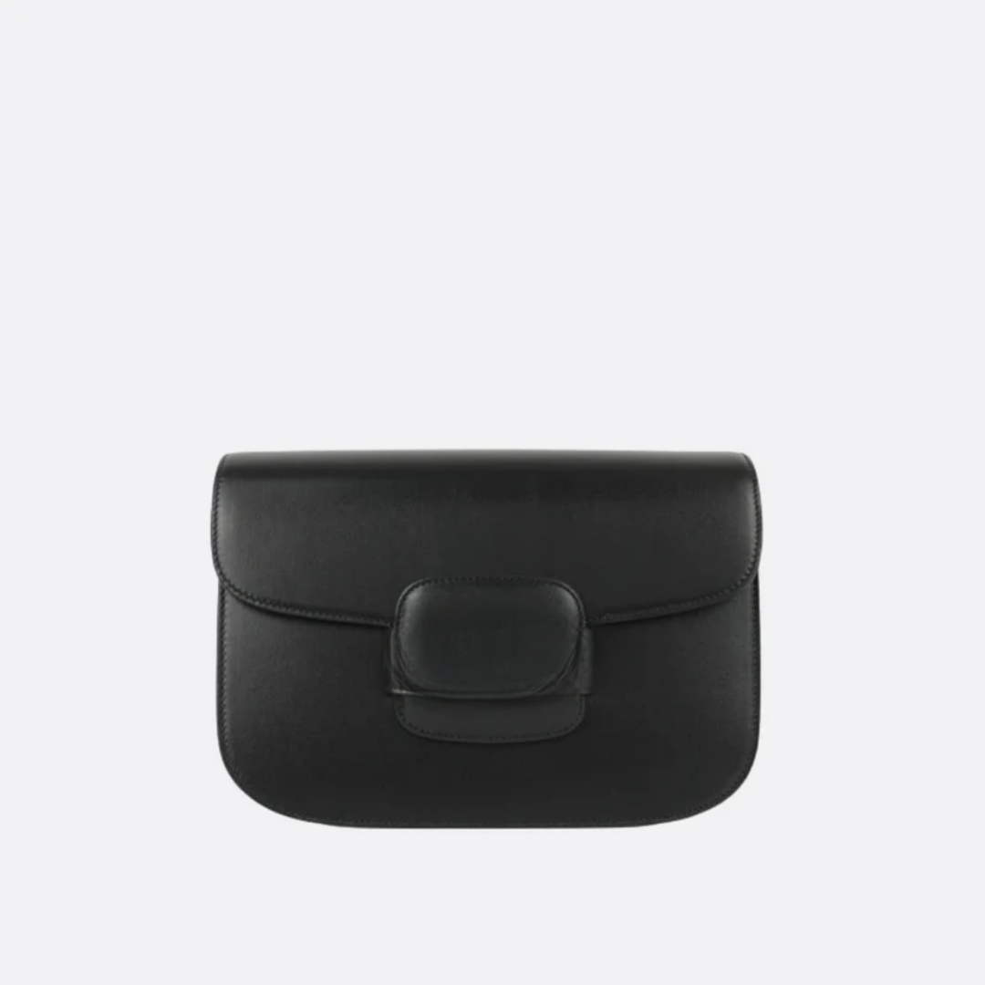 Crossbody Bag with Metal Buckle