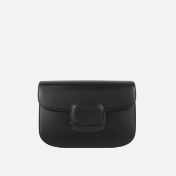 Crossbody Bag with Metal Buckle
